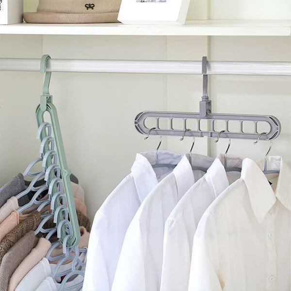 🔥 Buy 2 Get 1 Free – Limited Time👕 9 in 1 Space-Saving Clothes Hangers