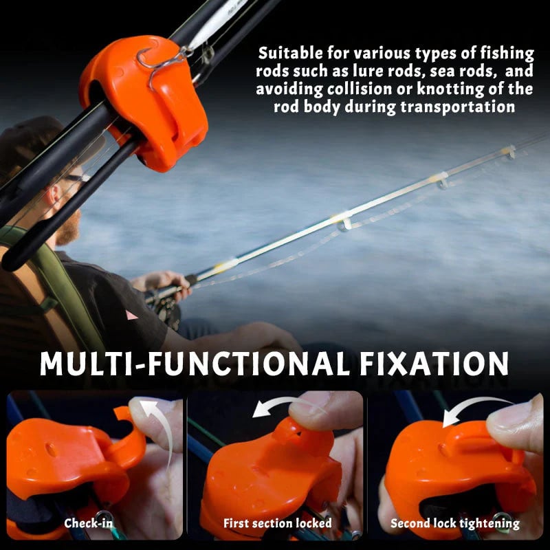 🎉Summer Sale - 49% OFF🎉Multi-Functional Rod Holder