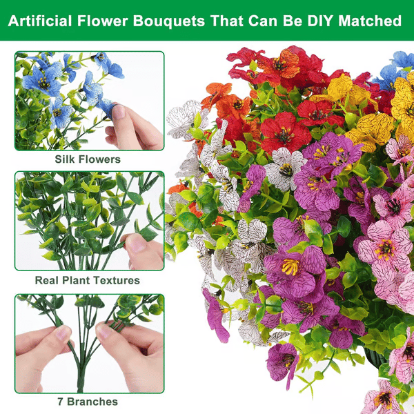 🌸Summer Hot Sale 45% OFF-UV Resistant Colorful Artificial Flower