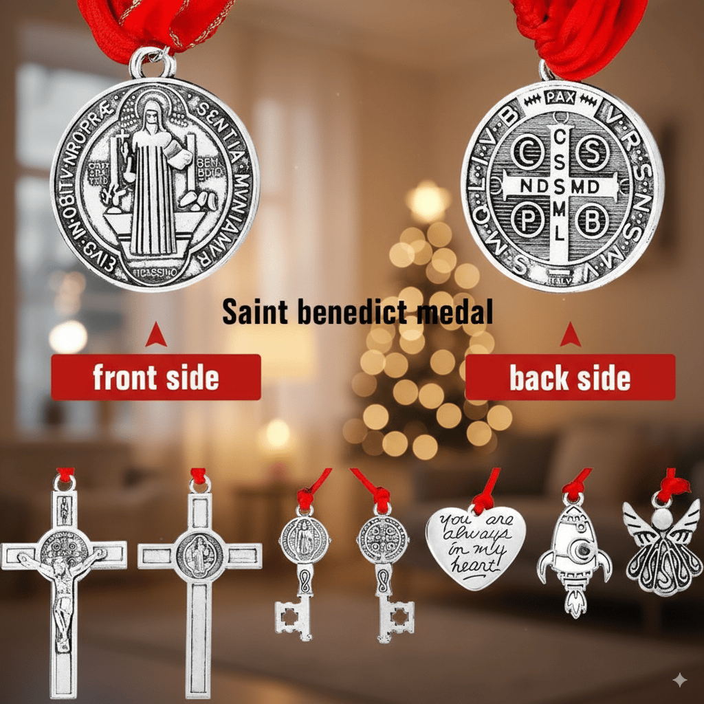Handmade Saint Benedict Medal Charm