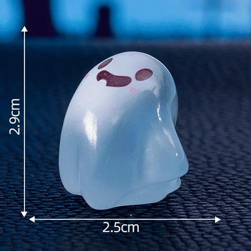 👻 Glow-in-the-Dark Mini Halloween Ghost Figurines