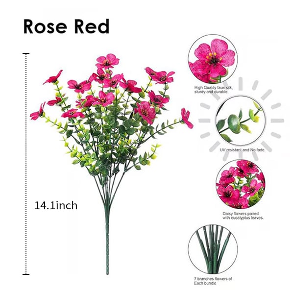 🌸Summer Hot Sale 45% OFF-UV Resistant Colorful Artificial Flower