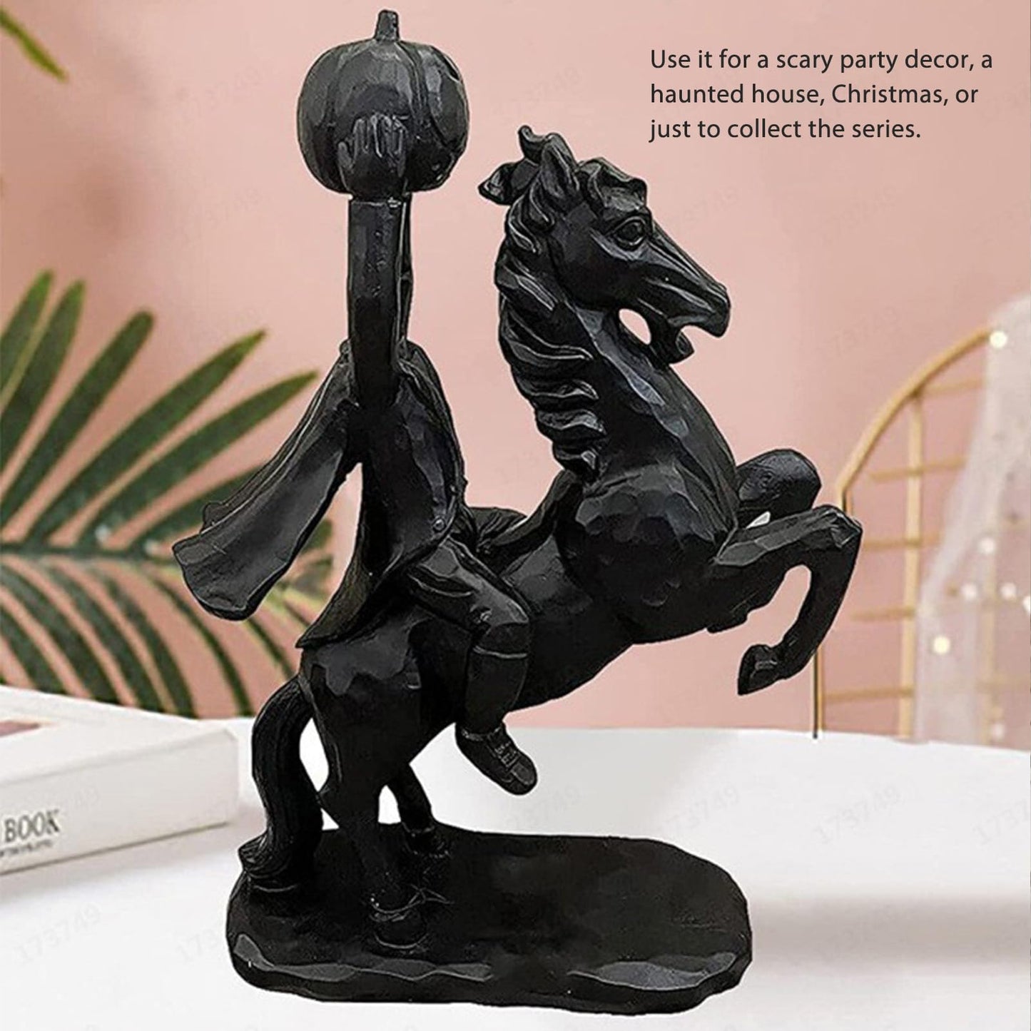 🎃Headless Horseman Halloween Horror Resin Statue🐎