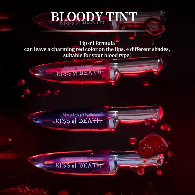 💋KISS of DEATH Bloody Lip Oils