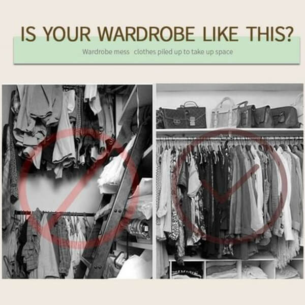 🔥 Buy 2 Get 1 Free – Limited Time👕 9 in 1 Space-Saving Clothes Hangers