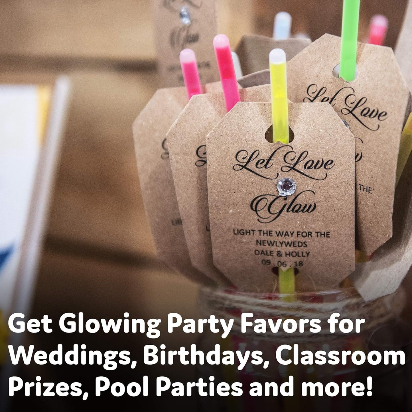✨ Ultimate Glow Party Pack - 8” Glow Sticks & Connectors 🎉