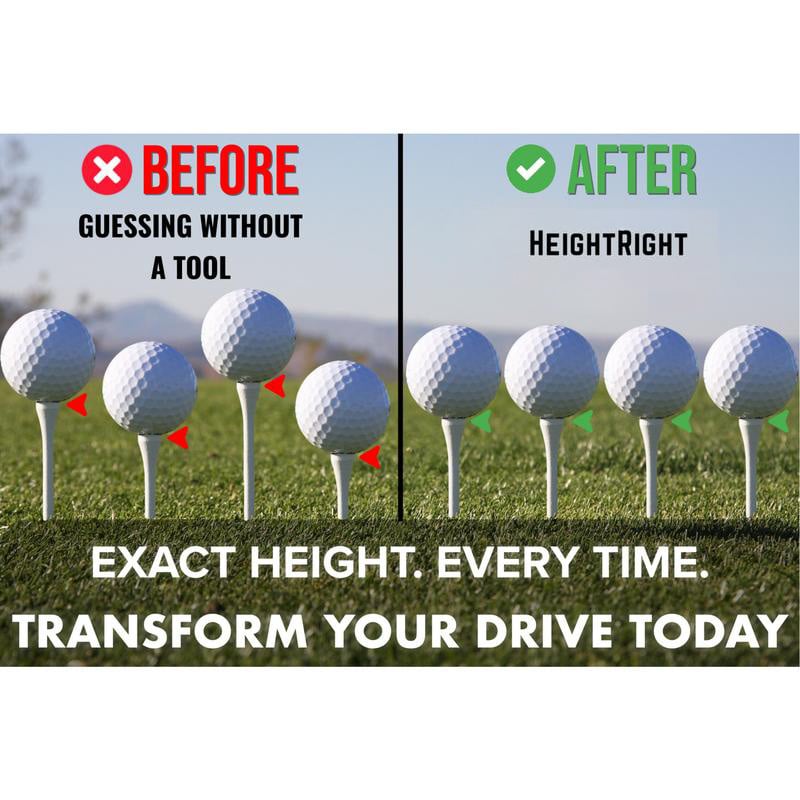 🔥Adjustable Golf Tee Height Tool