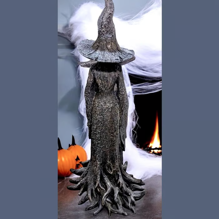 🔥LAST DAY 49% OFF🧙♀️💫Hand-Painted Enchanting Witch Statue: The Guardian of Your Home (✨Same as in the video)