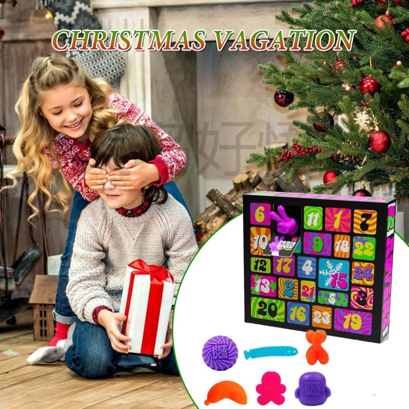Needoh Advent Calendar 2025-- Christmas Countdown - Perfect Christmas Gifts