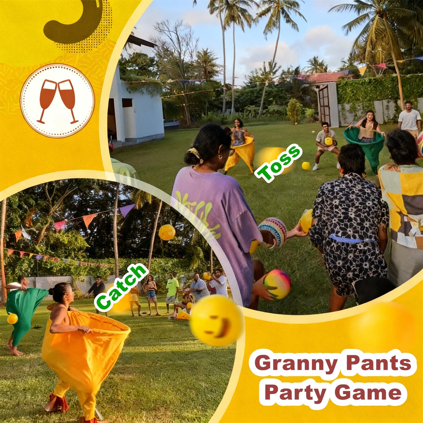 🎄Holiday Pre-Sale Save 41%🔥Granny Pants Ball Game – The Ultimate Family Game for Holiday Gatherings