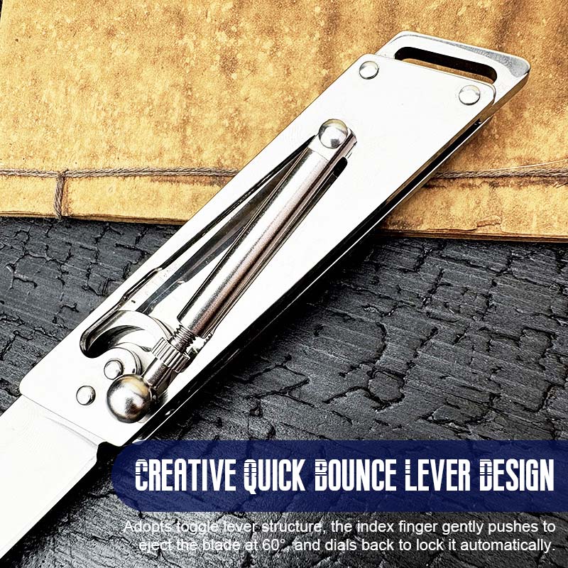 🔥49% OFF🔥Creative Mechanical Hydraulic Rod Modeling Outdoor EDC Folding Knife