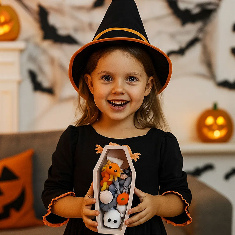 🎃Halloween Mystery Coffin Countdown🖤13-Day Spooky Surprise