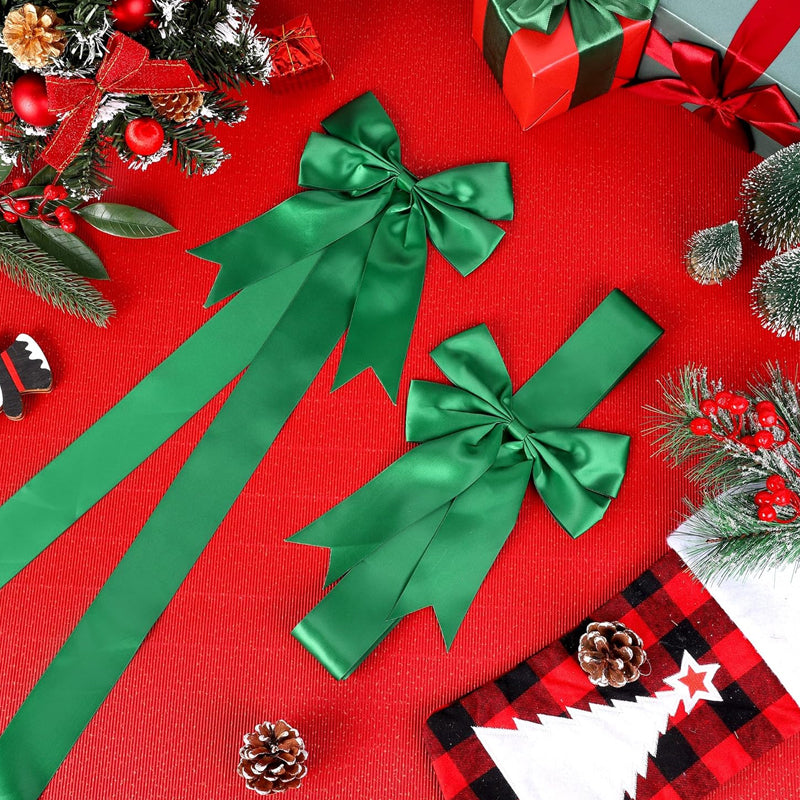 🎀 “The Christmas Welcome Ribbon” – Where Every Door Tells a Story