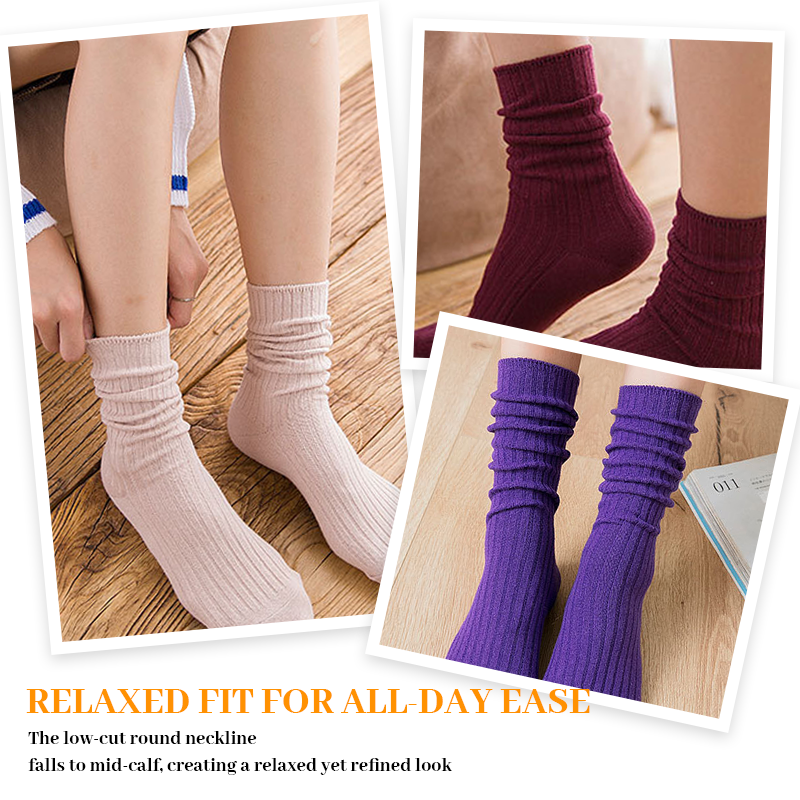 🧦✨ UltraSoft Hanes Crew Socks – 100% Cotton Comfort