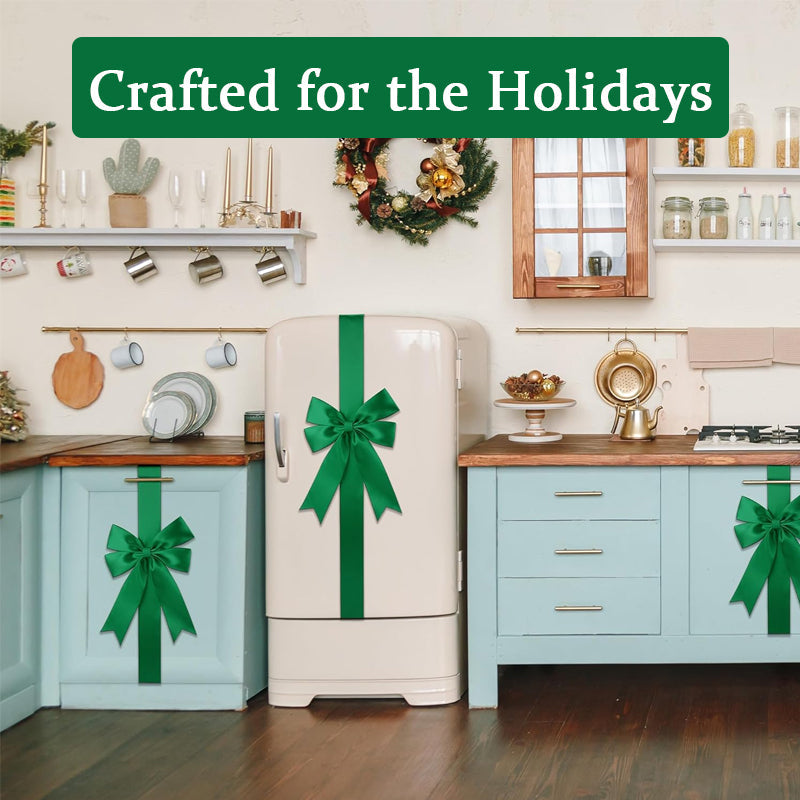 🎀 “The Christmas Welcome Ribbon” – Where Every Door Tells a Story