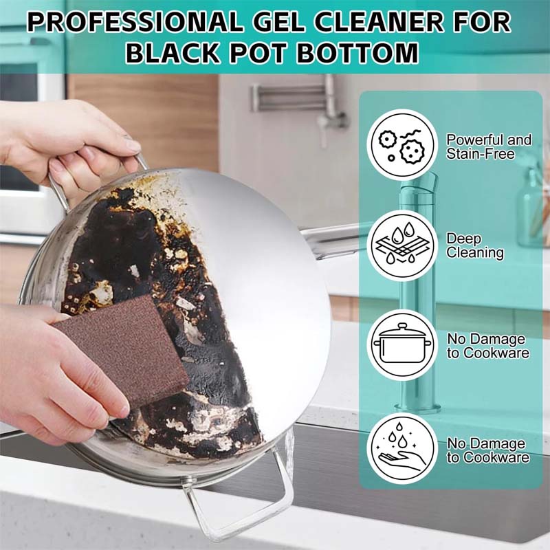 🧽 Pot Bottom Cleaner – Restore Your Cookware Like New!