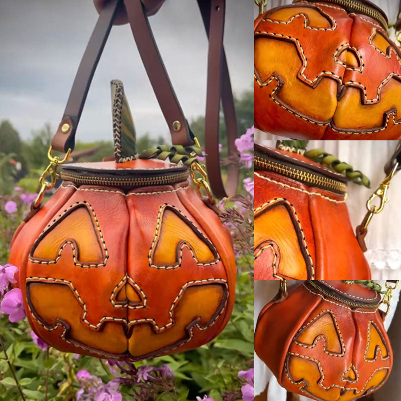 🎃The Artisan Pumpkin Bag — A Little Piece of Halloween Magic 🕸️