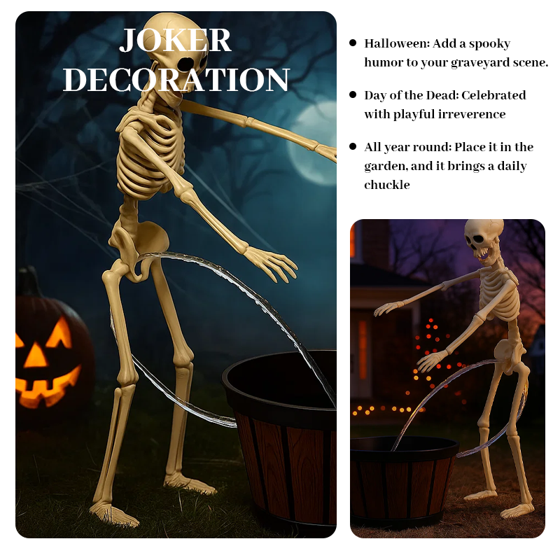 🔥LAST DAY 50% OFF🔥BUY 2 SAVE 20%💀“Urination” Skeleton Sculpture