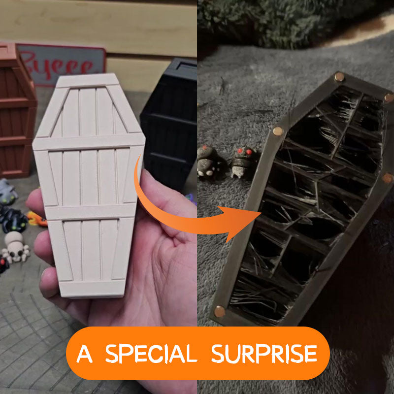 🎃Halloween Mystery Coffin Countdown🖤13-Day Spooky Surprise