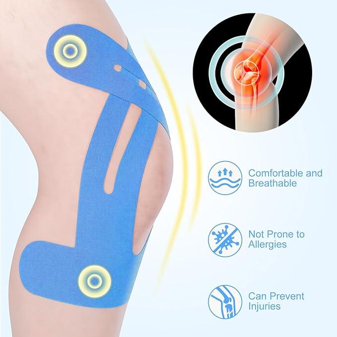 💥 Hot Pick!⚡Ready-to-Use Knee Tape for Instant Relief!