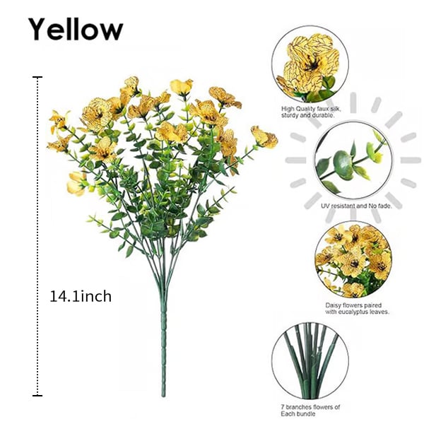 🌸Summer Hot Sale 45% OFF-UV Resistant Colorful Artificial Flower