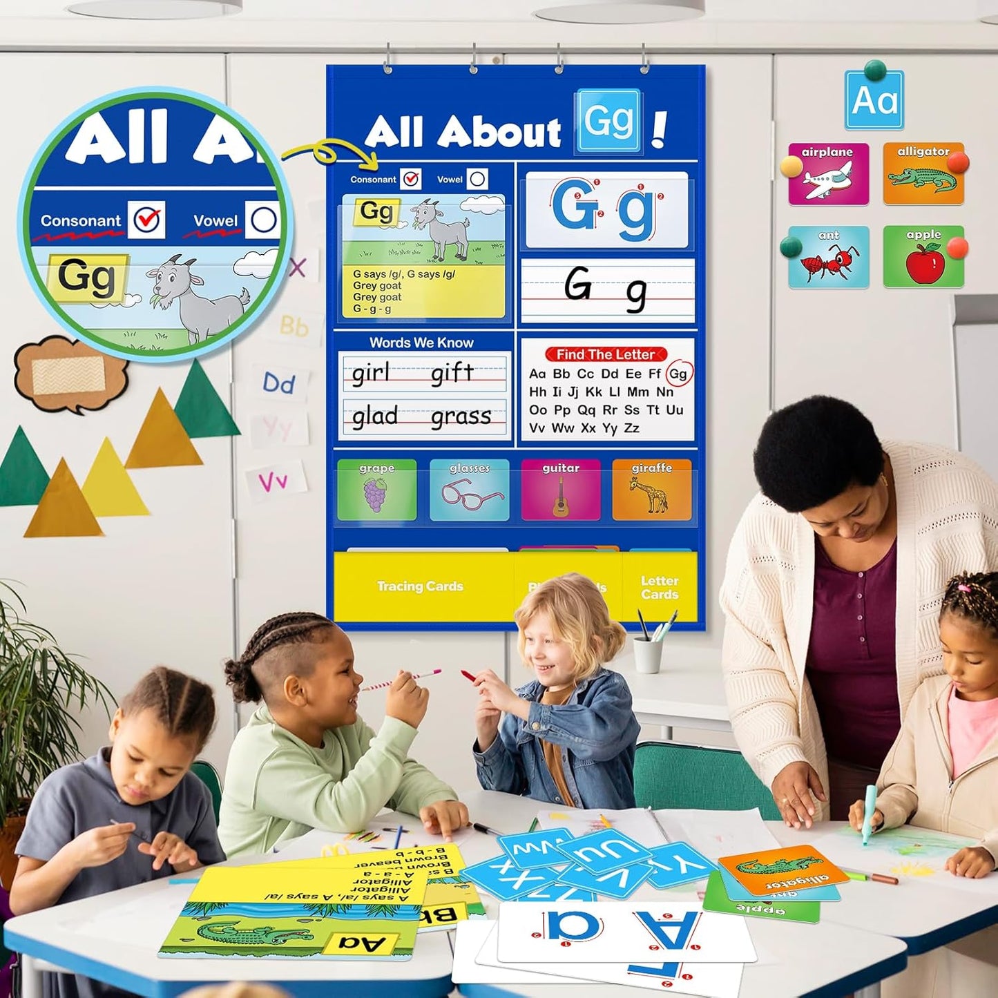 🔥LAST DAY SALE 49% OFF 📚The Teacher-Approved ABC Chart That Makes Letter Learning FUN! (Perfect for Homeschool & PreK)