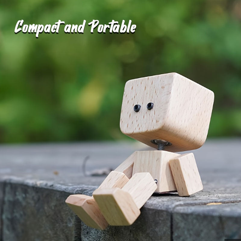 ⏰Limited stock!🔥Shaking Wooden Man Figurine