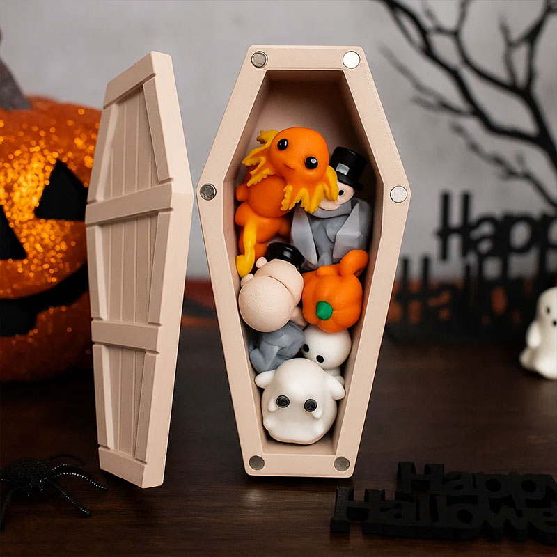 🎃Halloween Mystery Coffin Countdown🖤13-Day Spooky Surprise