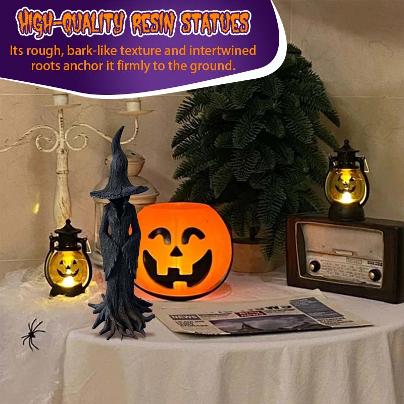 🔥LAST DAY 49% OFF🧙♀️💫Hand-Painted Enchanting Witch Statue: The Guardian of Your Home (✨Same as in the video)