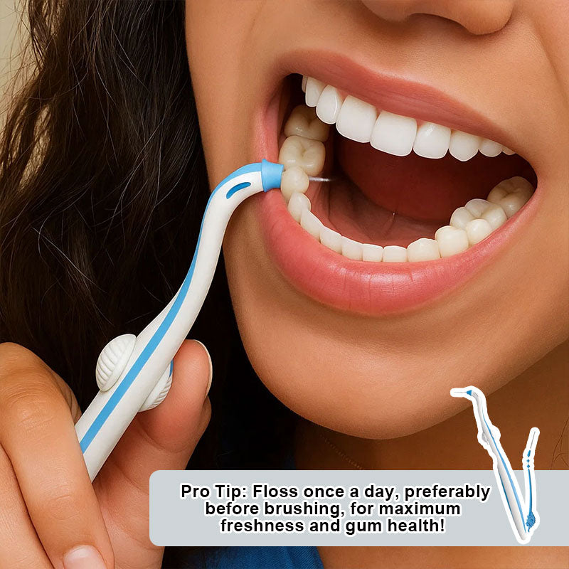 🦷 Premium Dental Floss – Freshen Up Your Smile Daily! ✨