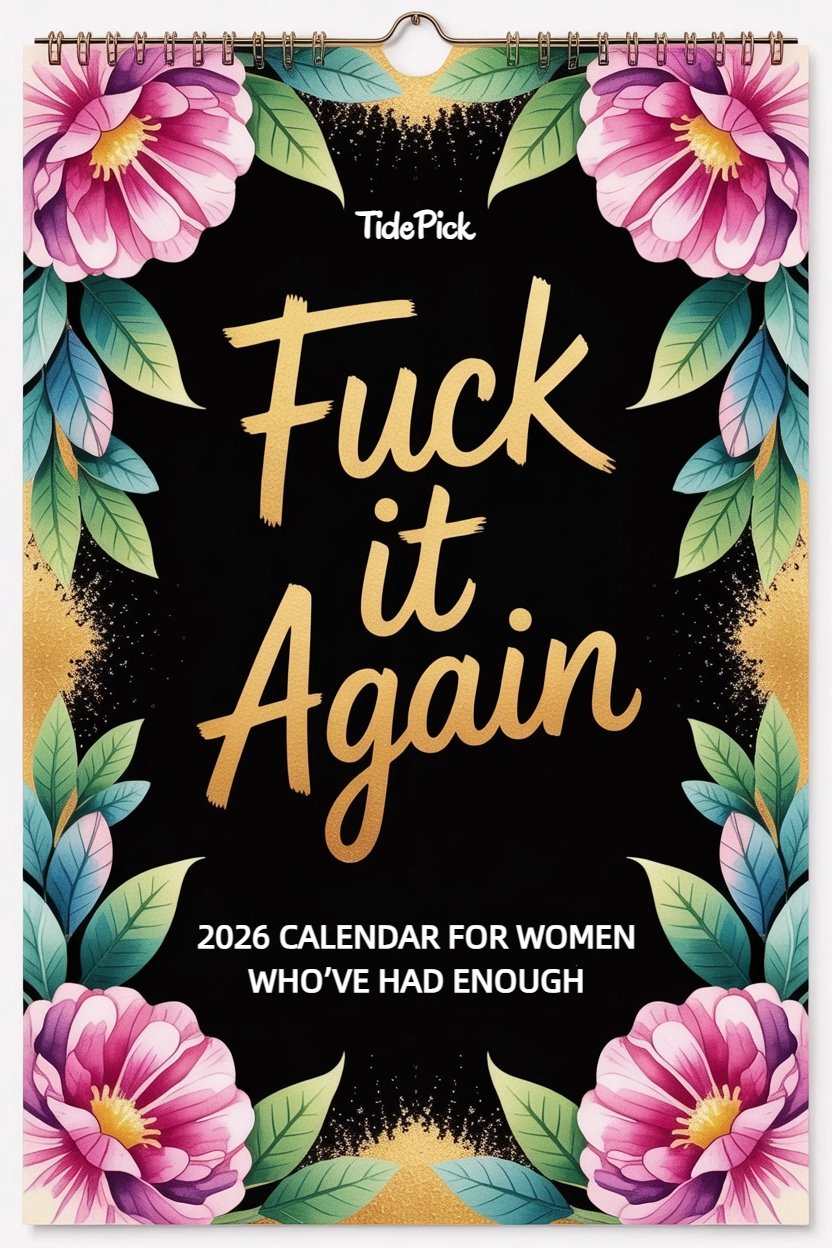 🔥LAST DAY 49% OFF💕Fuck It Again – 2026 Calendar For Women Who’ve Had Enough