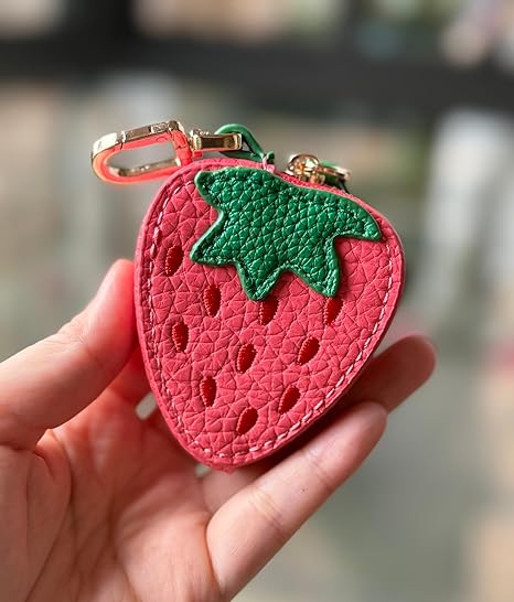 🍋 Mini Coin Purse – Cute Keychain Wallet for Girls