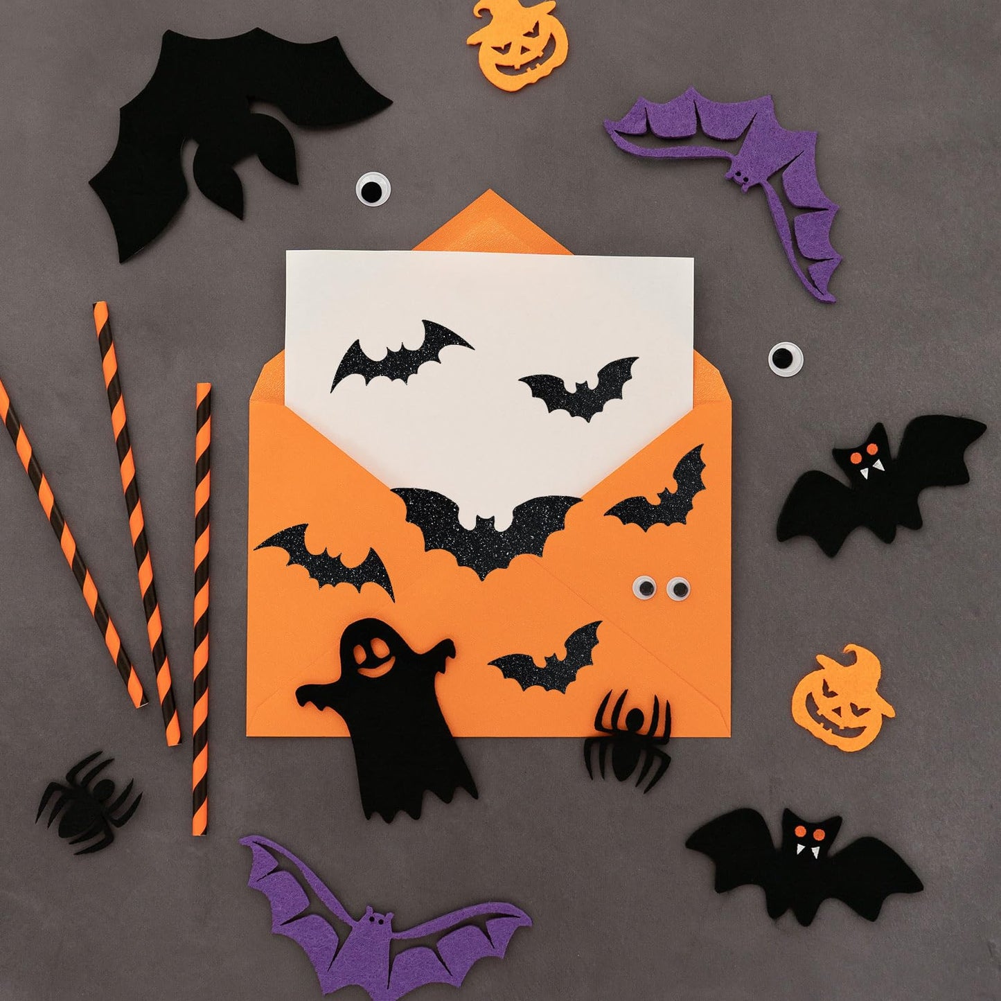✨This Week's Special Price $9.99💥Halloween Bat Labels Stickers