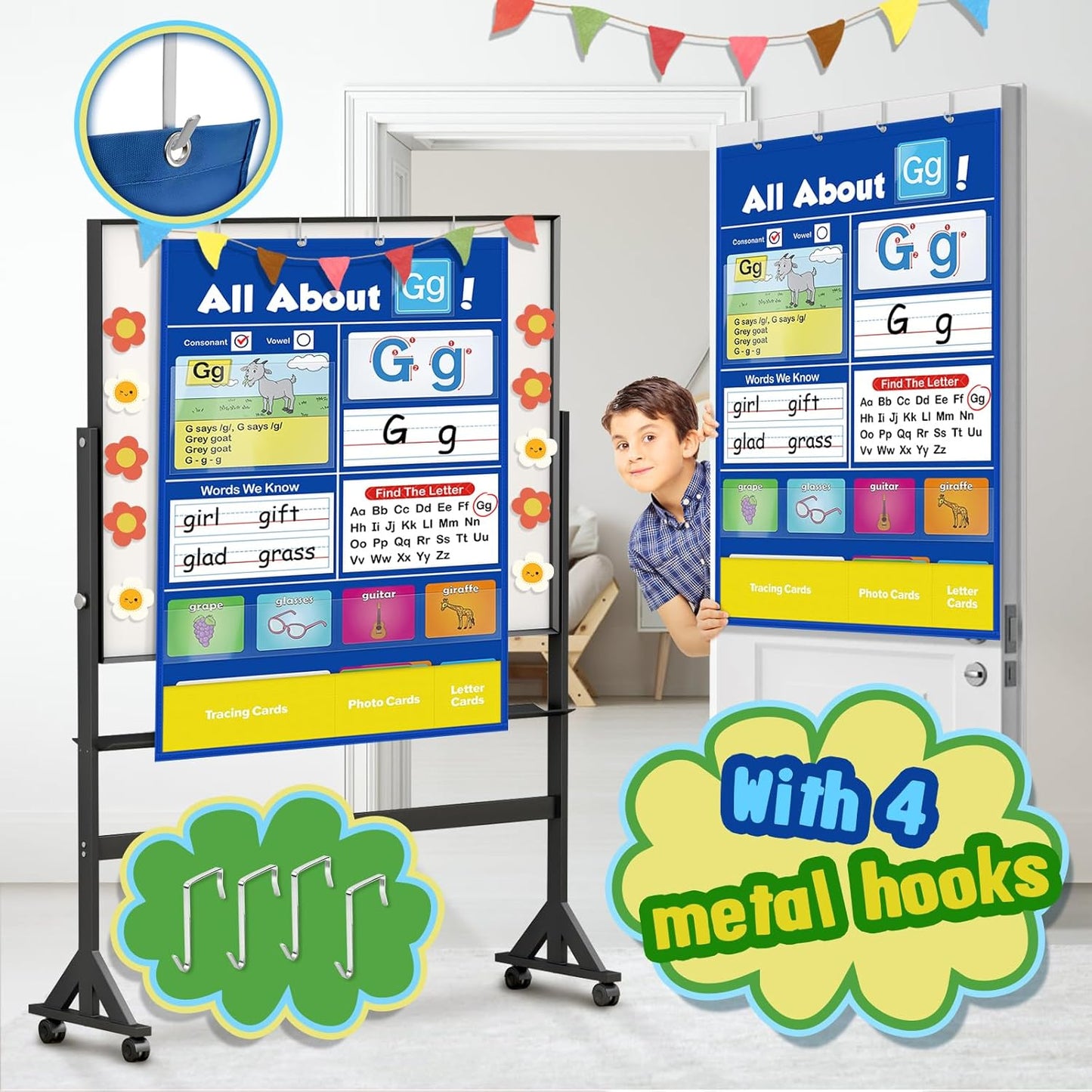 🔥LAST DAY SALE 49% OFF 📚The Teacher-Approved ABC Chart That Makes Letter Learning FUN! (Perfect for Homeschool & PreK)