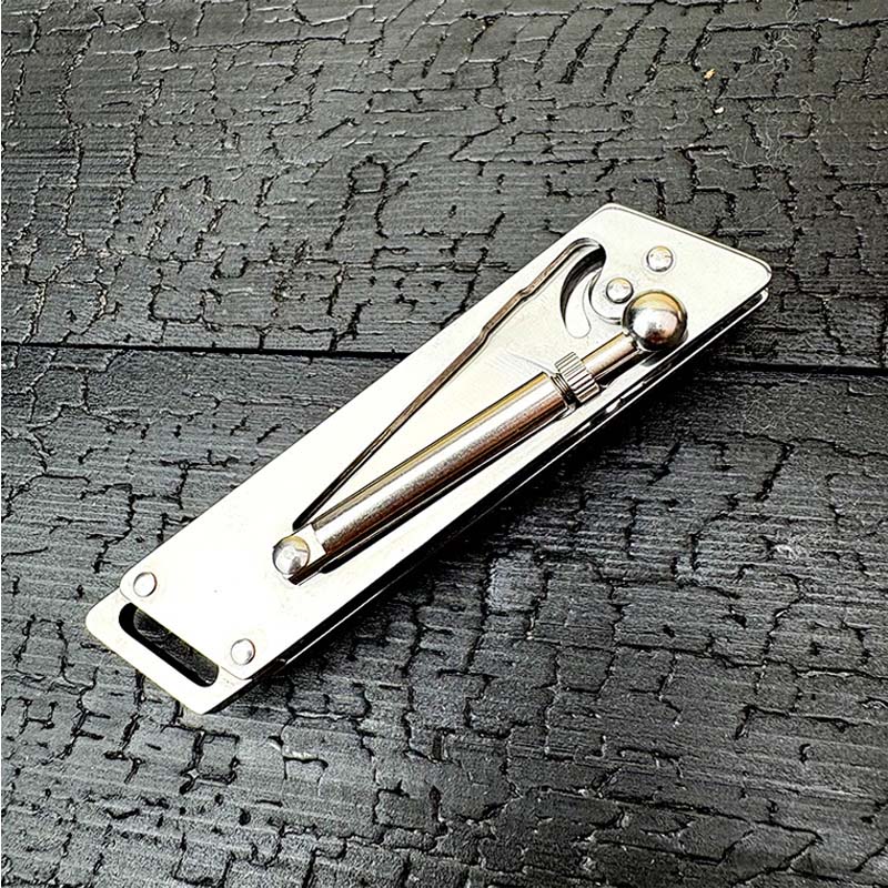 🔥49% OFF🔥Creative Mechanical Hydraulic Rod Modeling Outdoor EDC Folding Knife