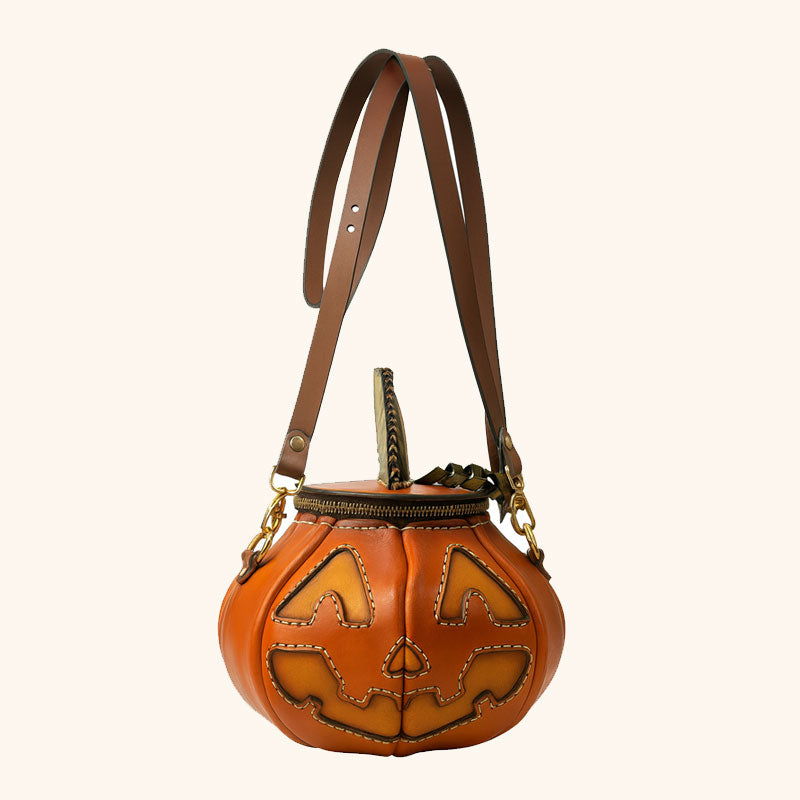 🎃The Artisan Pumpkin Bag — A Little Piece of Halloween Magic 🕸️