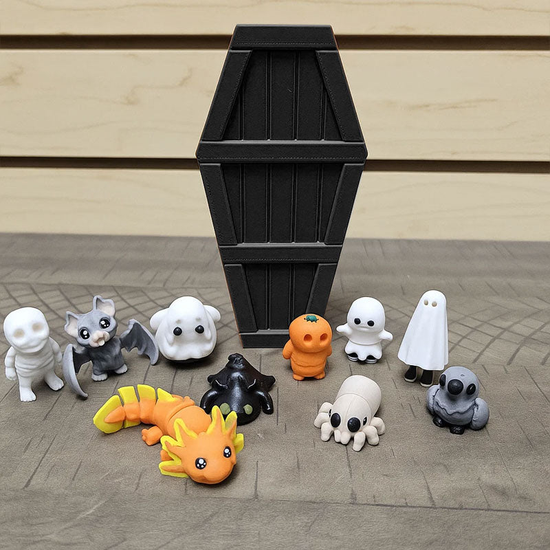 🎃Halloween Mystery Coffin Countdown🖤13-Day Spooky Surprise