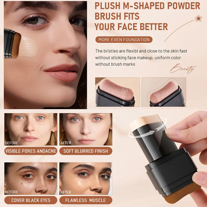 ✨Buy 2 Get 2 Free ✨Dual-ended Face Foundation Contour Stick