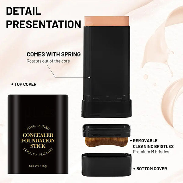 ✨Buy 2 Get 2 Free ✨Dual-ended Face Foundation Contour Stick