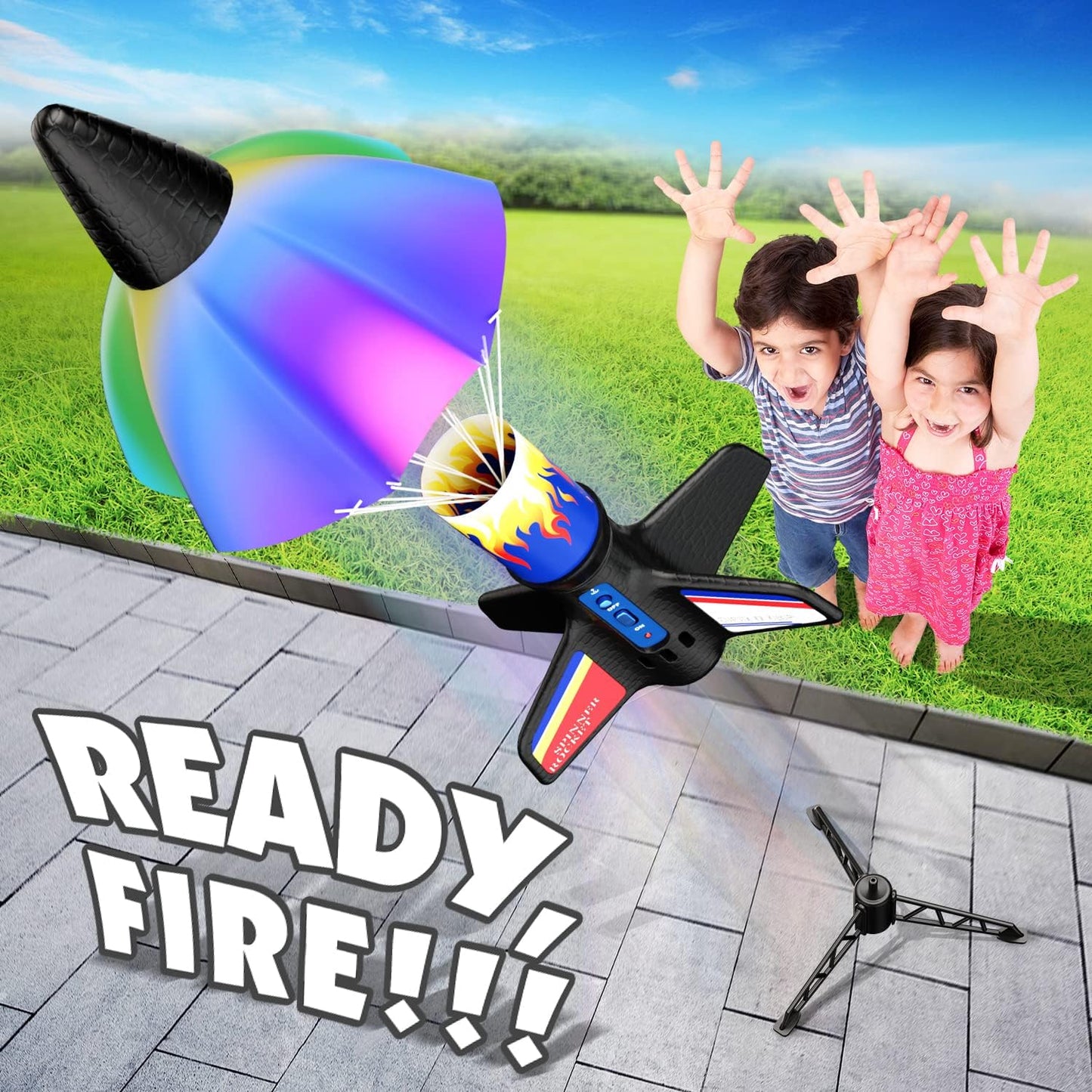 🚀Electric Flying Rocket Toy