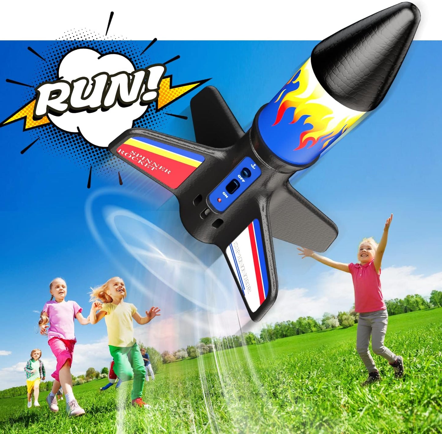 🚀Electric Flying Rocket Toy