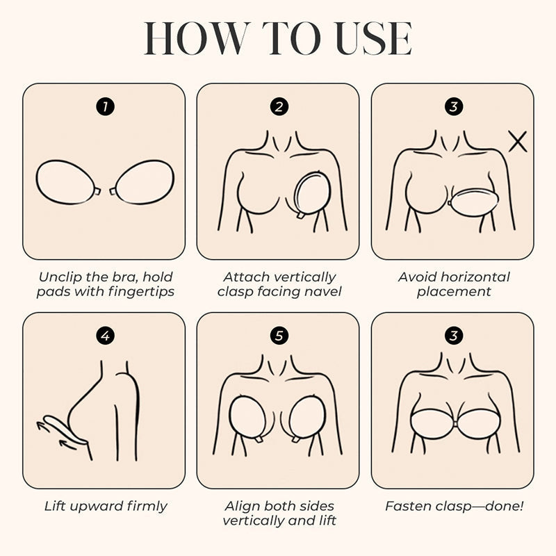 🔥BUY 1 GET 1 FREE👙 Invisible Diva Strapless Backless Push-Up Bra