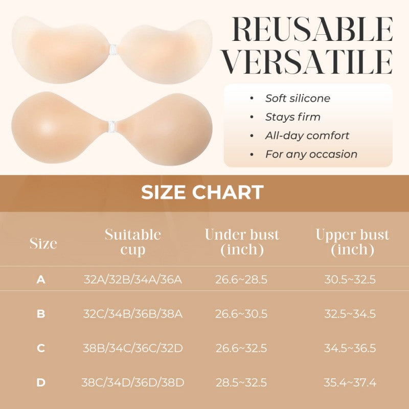 🔥BUY 1 GET 1 FREE👙 Invisible Diva Strapless Backless Push-Up Bra