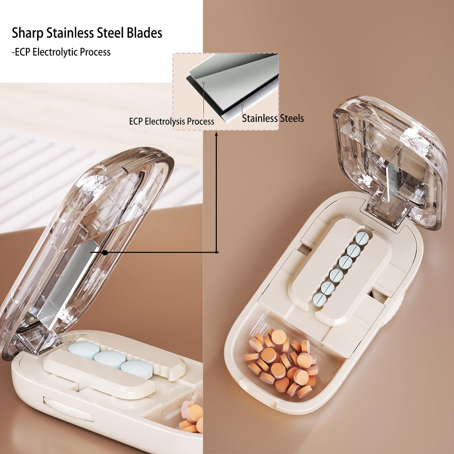 🔥Hot Sale-49% OFF🤲Pill Cutter for Accurate