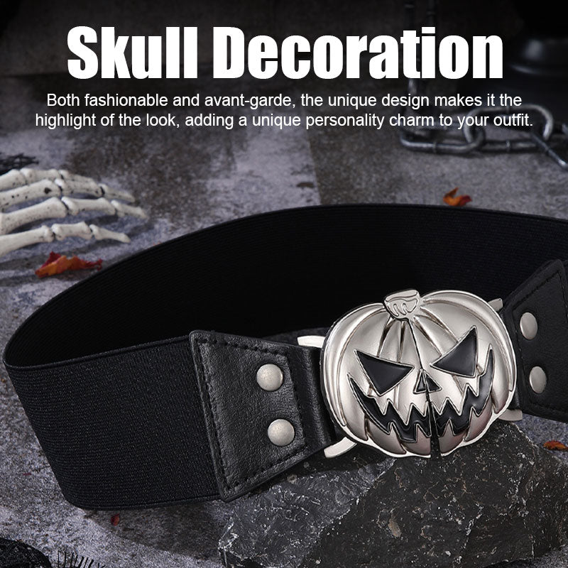 š„Last Day 49% OFFšAdjustable Pumpkin head alloy buckle belt