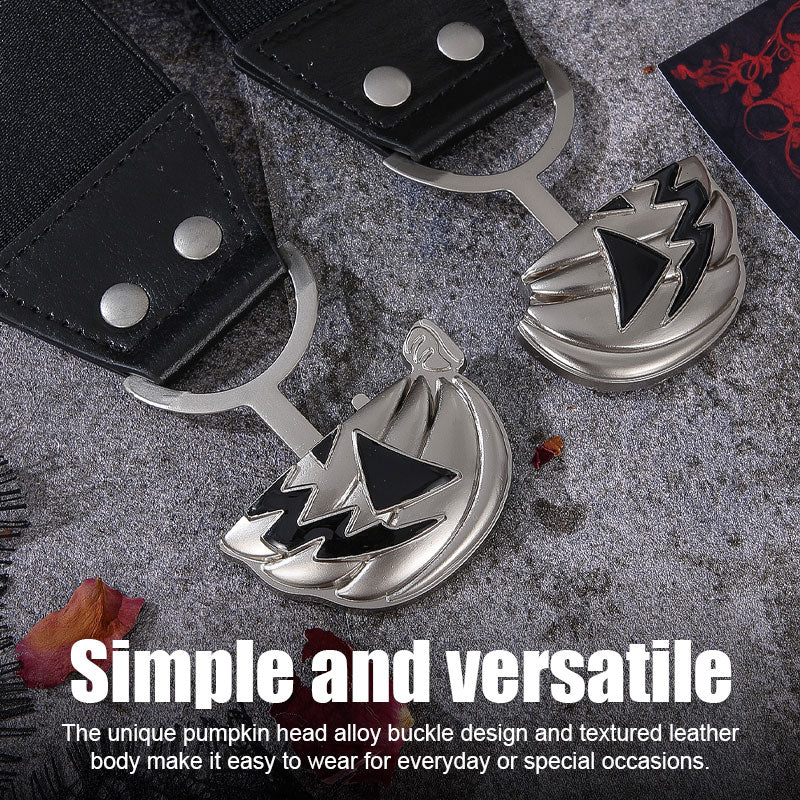 š„Last Day 49% OFFšAdjustable Pumpkin head alloy buckle belt