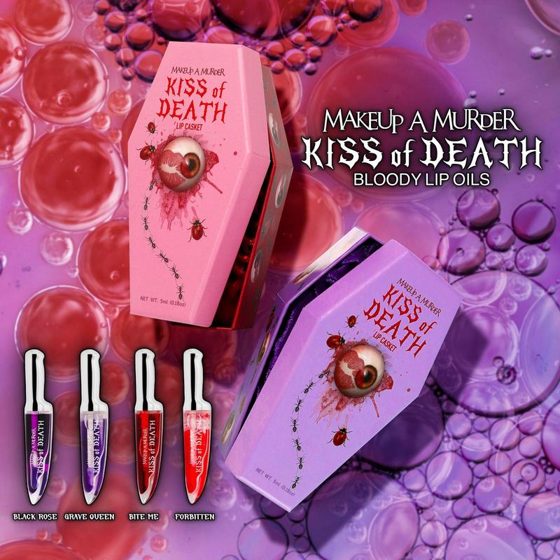 💋KISS of DEATH Bloody Lip Oils