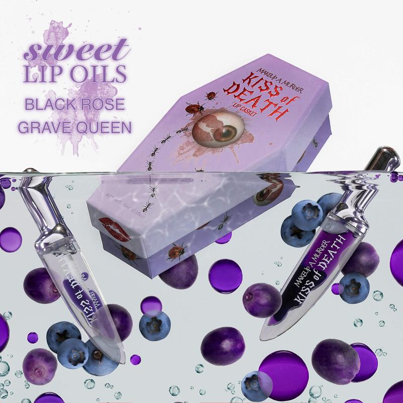 💋KISS of DEATH Bloody Lip Oils