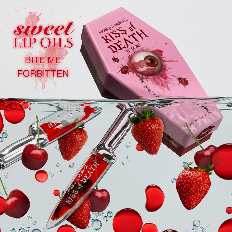 💋KISS of DEATH Bloody Lip Oils