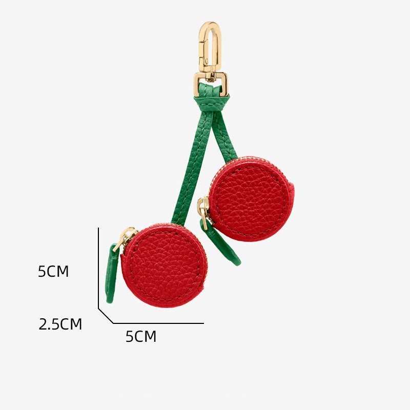 🍋 Mini Coin Purse – Cute Keychain Wallet for Girls